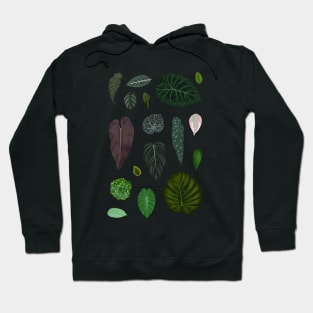 Leaf Pattern Hoodie